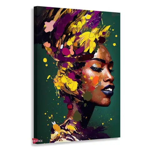 Africanas Turbante Vertical Mjv31