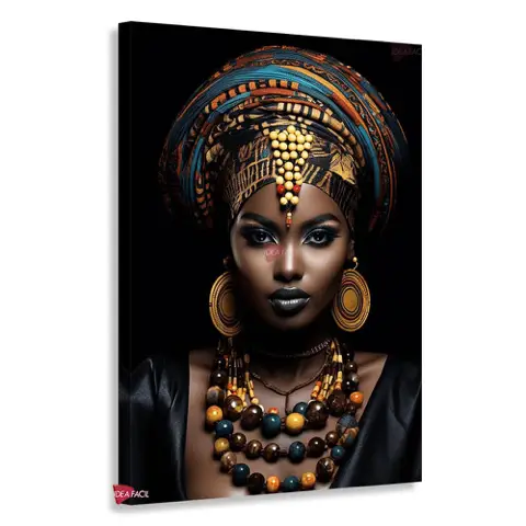 Africanas Turbante Vertical Mjv32