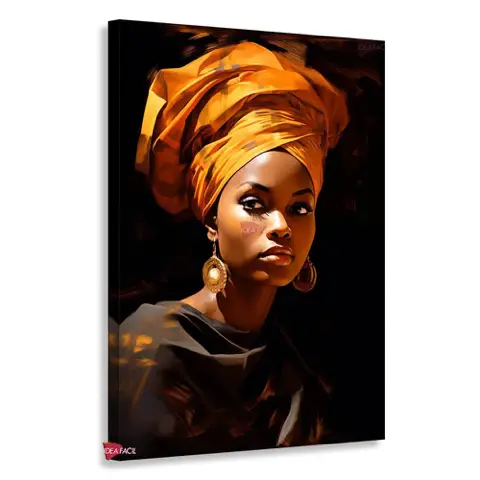 Africanas Turbante Vertical Mjv34