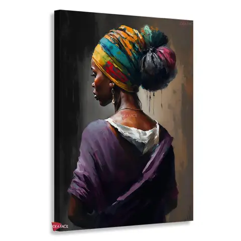 Africanas Turbante Vertical Mjv41