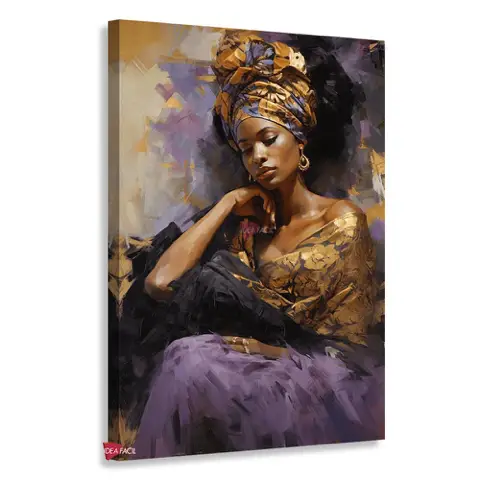 Africanas Turbante Vertical Mjv42