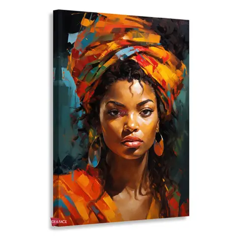 Africanas Turbante Vertical Mjv43
