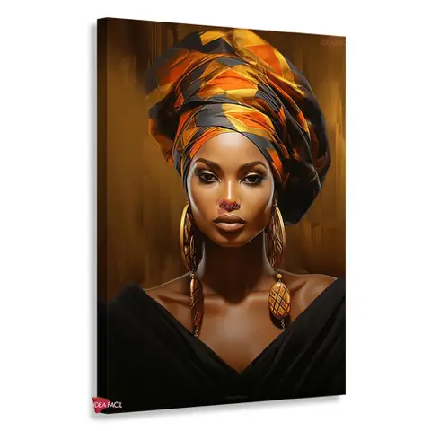 Africanas Turbante Vertical Mjv45