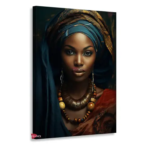 Africanas Turbante Vertical Mjv46
