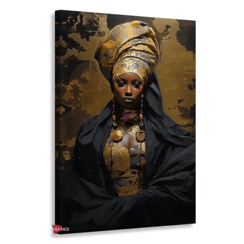 Africanas Turbante Vertical Mjv48