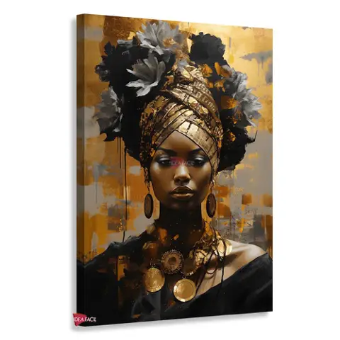 Africanas Turbante Vertical Mjv49