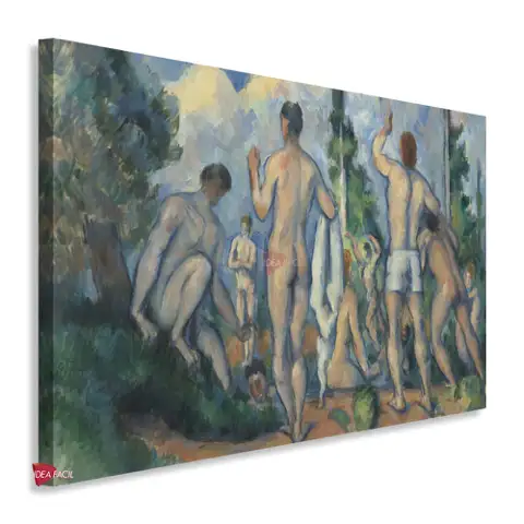 Bañistas - Paul Cézanne