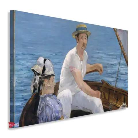 En la barca - Édouard Manet