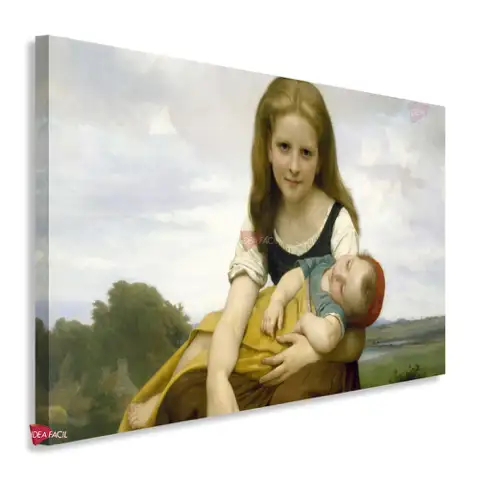 La hermana mayor - William-Adolphe Bouguereau