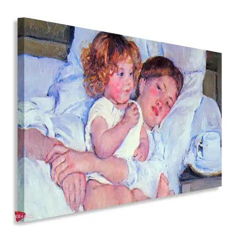 El desayuno en la cama - Mary Cassatt