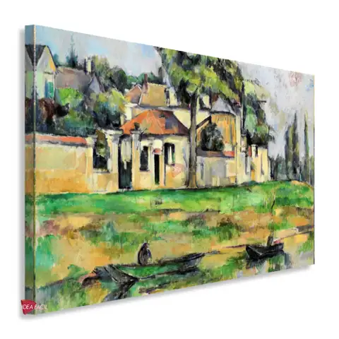 A orillas del Marne - Paul Cézanne