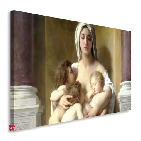 La caridad - William-Adolphe Bouguereau