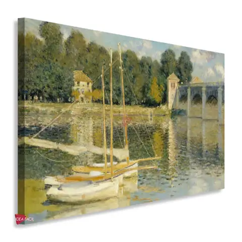 El puente de Argenteuil - Claude Monet