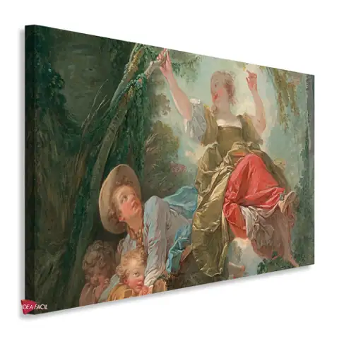 El columpio - Jean-Honoré Fragonard