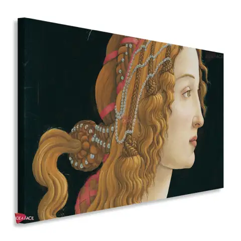 Retrato idealizado de una dama (Simonetta Vespucci como ninfa) - Sandro Botticelli