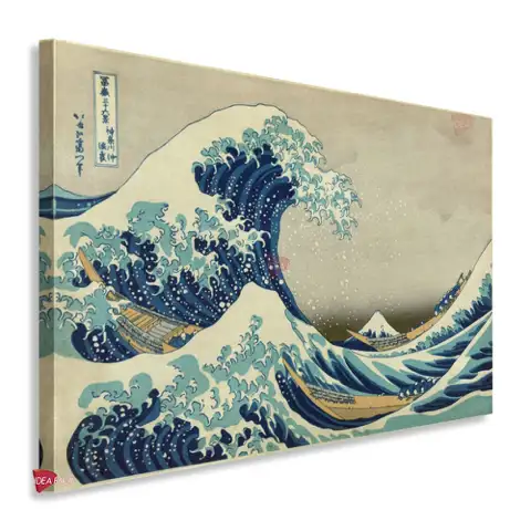 La gran ola de Kanagawa - Katsushika Hokusai