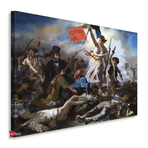 La libertad guiando al pueblo - Eugène Delacroix