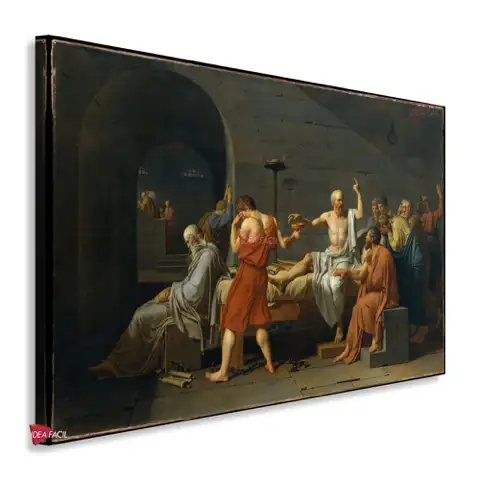 La muerte de Sócrates - Jacques-Louis David