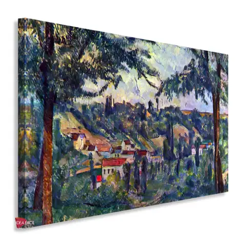 El castillo negro - Paul Cézanne