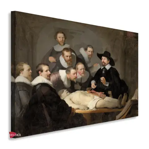 Lección de anatomía del Dr. Nicolaes Tulp - Rembrandt