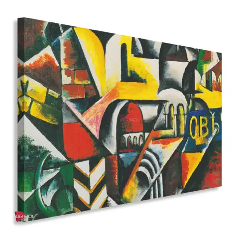 Paisaje urbano cubista - Liubov Popova