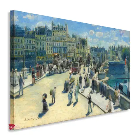 El Pont Neuf, París - Pierre-Auguste Renoir