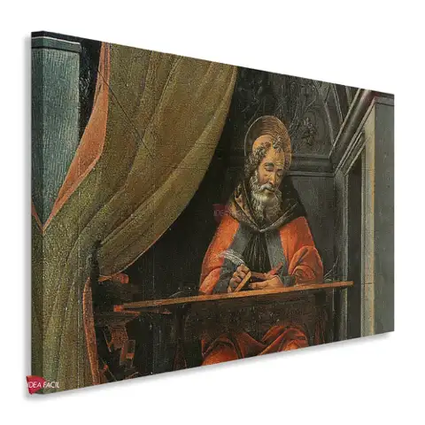 San Agustín en su gabinete de trabajo - Sandro Botticelli
