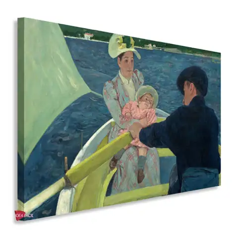 La excursión en barco - Mary Cassatt