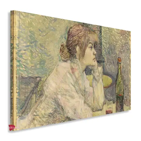 La resaca (Retrato de Suzanne Valadon) - Henri de Toulouse-Lautrec