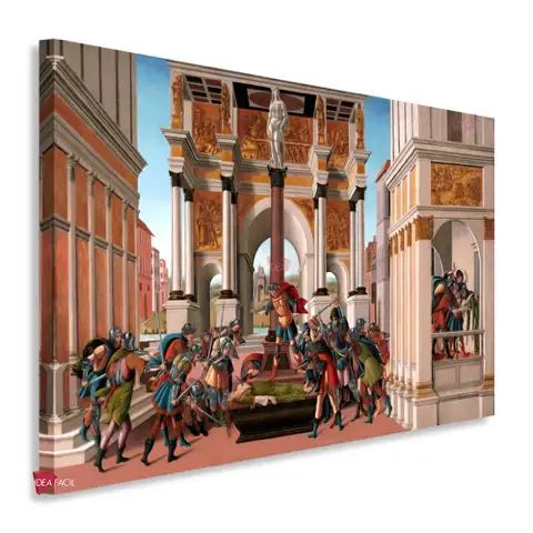 La historia de Lucrecia - Sandro Botticelli