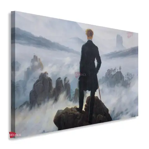 El caminante sobre el mar de nubes - Caspar David Friedrich