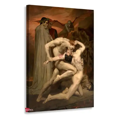 Dante y Virgilio en el infierno - William-Adolphe Bouguereau