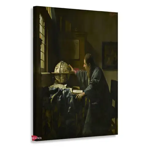 El astrónomo - Johannes Vermeer