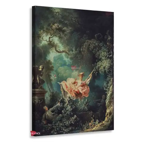 El columpio - Jean-Honoré Fragonard