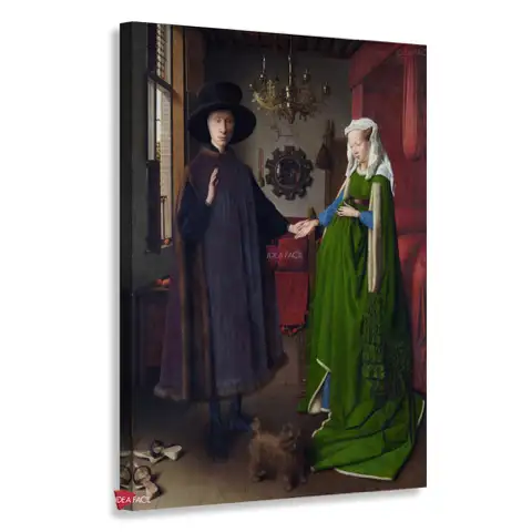 El matrimonio Arnolfini - Jan van Eyck