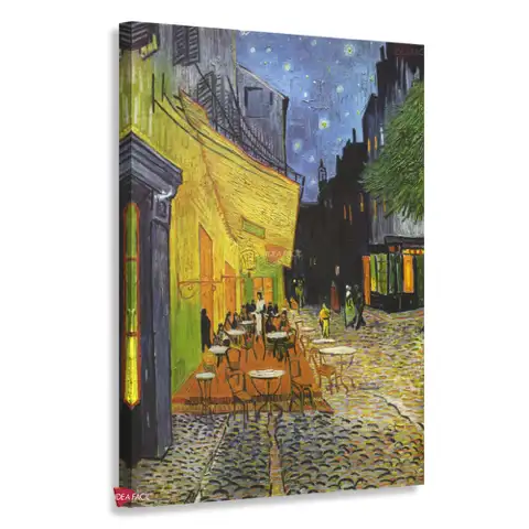 Terraza de café por la noche - Vincent van Gogh