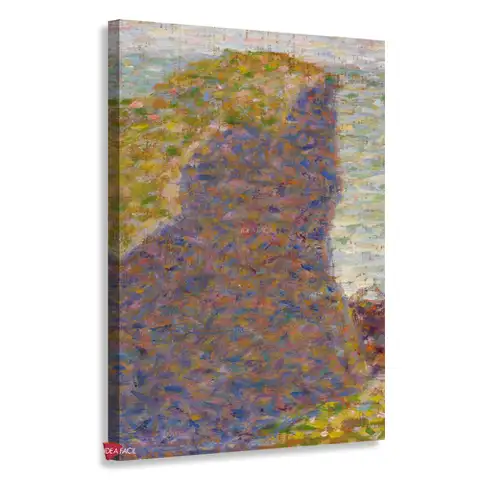 El Bec du Hoc en Grandcamp - Georges Seurat