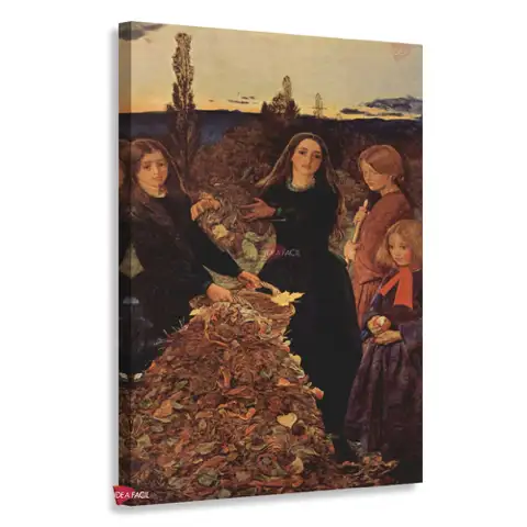 Hojas de otoño - John Everett Millais