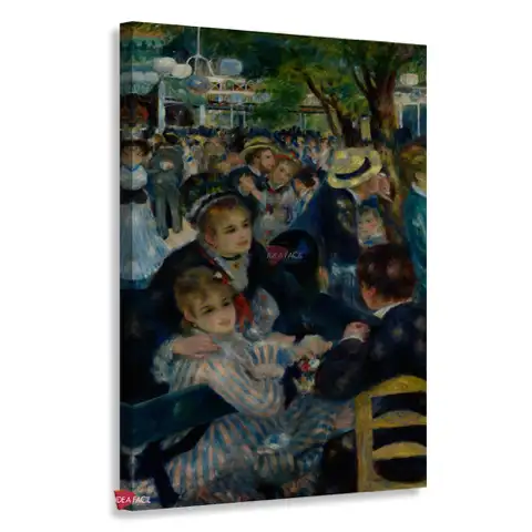 Baile en el moulin de la Galette - Pierre-Auguste Renoir