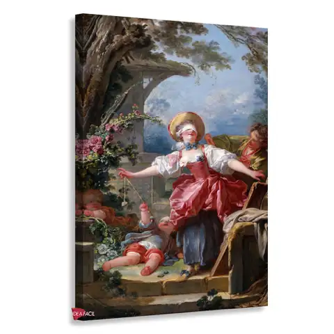La gallina ciega - Jean-Honoré Fragonard