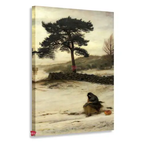 Sopla, sopla, viento de invierno - John Everett Millais