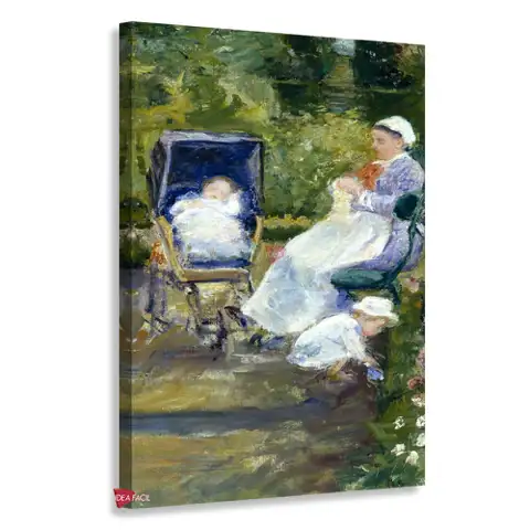 Niños en el jardín (La niñera) - Mary Cassatt
