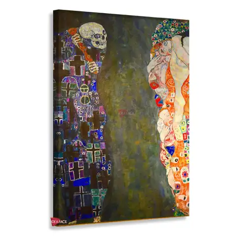 Muerte y vida - Gustav Klimt