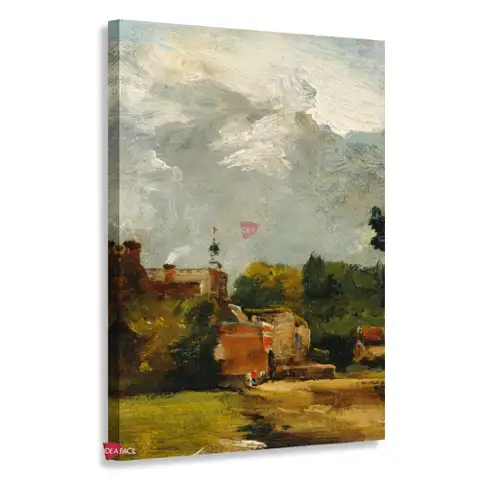 La iglesia de East Bergholt - John Constable