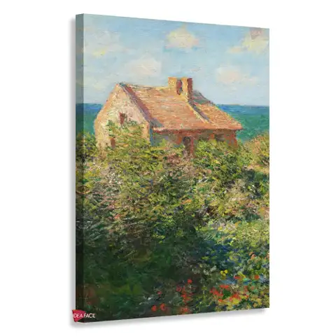 Cabaña de pescadores en los acantilados de Varengeville - Claude Monet