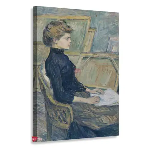 Retrato de Hélène Vary - Henri de Toulouse-Lautrec
