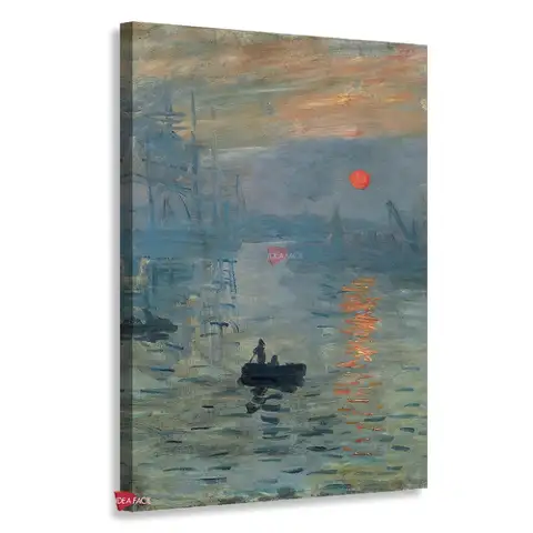 Impresión, sol naciente - Claude Monet