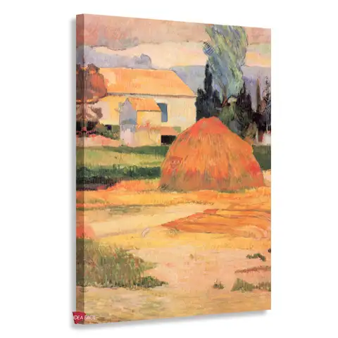 Paisaje cerca de Arlés - Paul Gauguin
