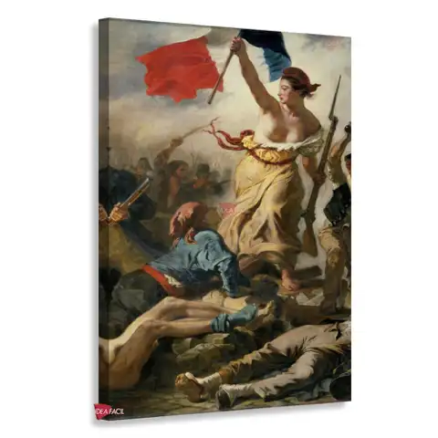 La libertad guiando al pueblo - Eugène Delacroix