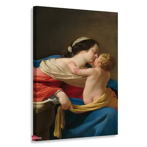 La Virgen con el Niño - Simon Vouet